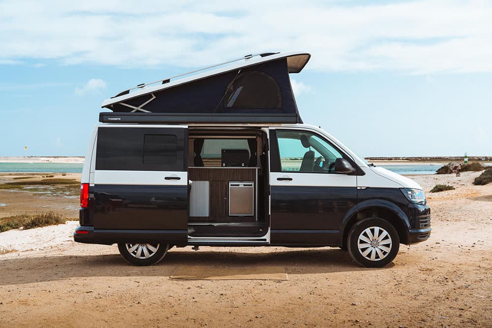 VW transporter camper.